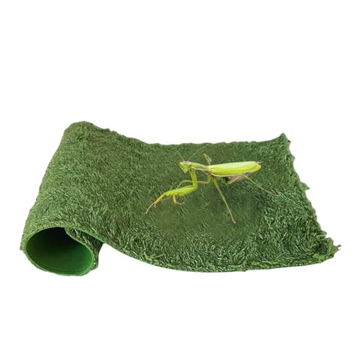 Sghtil Bodenbeschichtung für Reptilien, Barbu-Drachenmatte – waschbares Substratfutter, 40 × 25 cm, zuschneidbare Terrarium-Bettwäsche für Chamäleons, Schildkröten, Geckos, von Sghtil