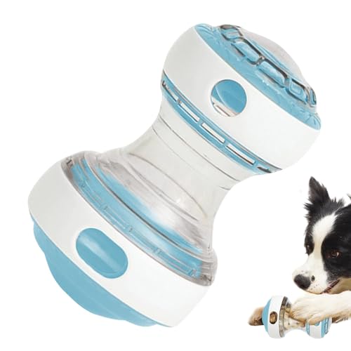 Sghtil Interaktiver Hund behandeln Spender, behandeln Sie Rätselspielzeug für Hunde, Rolling Welpe Treat Dispenser Puzzle, Interaktive Lebensmittelabgabekugel für kleine mittelgroße große Rassen von Sghtil