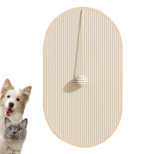 Sghtil Kratzmatte Für Katzen | Horizontale Sisal Kratzmatte Für Katzen Boden Kratzpad,Langlebige Kratzunterlage Für Sofa Wand Und Möbel Sghtil Kratzmatte Für Katzen | Horizontale Sisal Kratzmatte Für Katzen Boden Kratzpad,Langlebige Kratzunterlage Für Sofa Wand Und Möbel von Sghtil