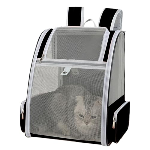 Sghtil Rucksack Cat Carrier, Katzen -Rucksack,Haustier -Rucksackträger | Großkapazität, Faltbare Haustierversorgungen mit abnehmbarem Plüschkissen für kleine mittelgroße Welpen Kätzchen Sghtil Rucksack Cat Carrier, Katzen -Rucksack,Haustier -Rucksackträger | Großkapazität, Faltbare Haustierversorgungen mit abnehmbarem Plüschkissen für kleine mittelgroße Welpen Kätzchen von Sghtil