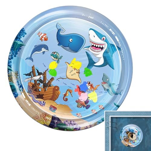 Sghtil Sensorische Spielmatte für Katzen, sensorische Wasserspielmatte für Katzen, sensorisches Wasserpolster für Haustiere, kühlendes Katzenbett, interaktives Unterhaltungsspielzeug Sghtil Sensorische Spielmatte für Katzen, sensorische Wasserspielmatte für Katzen, sensorisches Wasserpolster für Haustiere, kühlendes Katzenbett, interaktives Unterhaltungsspielzeug von Sghtil