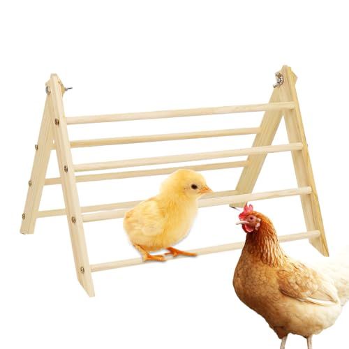 Sghtil Sitzstange für Hühnerstall – sichere Sitzstange mit fester Befestigung – tragbare Holzstruktur, platzsparend, für Geflügelzucht im Freien, große Vögel, Garten, Hühner und Küken Sghtil Sitzstange für Hühnerstall – sichere Sitzstange mit fester Befestigung – tragbare Holzstruktur, platzsparend, für Geflügelzucht im Freien, große Vögel, Garten, Hühner und Küken von Sghtil