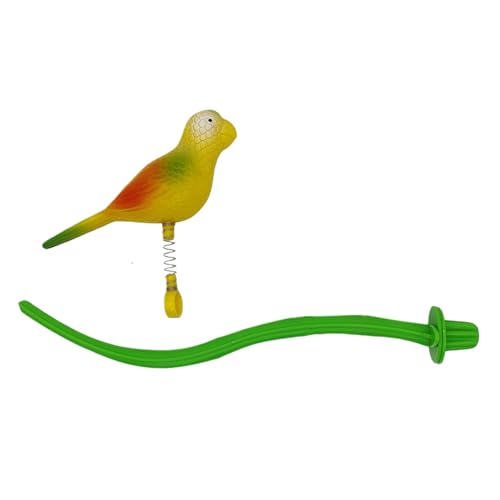 Sghtil Sitzstange für Vögel | Kauspielzeug mit Spielplatz für Vögel, Stressabbau mit stabiler Basis für Kokoriten, Nymphensitis und Vögel mit Knabberfunktion Sghtil Sitzstange für Vögel | Kauspielzeug mit Spielplatz für Vögel, Stressabbau mit stabiler Basis für Kokoriten, Nymphensitis und Vögel mit Knabberfunktion von Sghtil