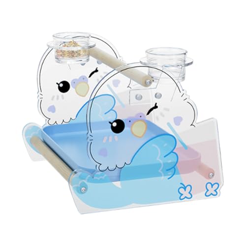 Sghtil Vogel Sitzstange, Vogel Stubenreinheit Trainingsständer Schreibtischsitz, Verhaltensformung Haustierzubehör mit Tablett für Nymphensittich, Conure, Sittich und Kanarienvogel Sghtil Vogel Sitzstange, Vogel Stubenreinheit Trainingsständer Schreibtischsitz, Verhaltensformung Haustierzubehör mit Tablett für Nymphensittich, Conure, Sittich und Kanarienvogel von Sghtil