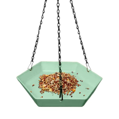 Sghtil Vogeltränke für den Außenbereich, Polygonal für Vögel, zum Aufhängen, Dekoration für Garten, für Fenster, Balkon, Terrasse, Terrasse, Beobachtung von Vögeln Sghtil Vogeltränke für den Außenbereich, Polygonal für Vögel, zum Aufhängen, Dekoration für Garten, für Fenster, Balkon, Terrasse, Terrasse, Beobachtung von Vögeln von Sghtil