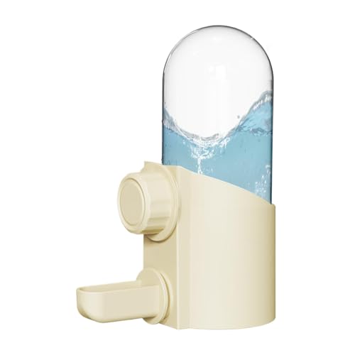 Sghtil Vogelwasserversorger für Käfig, Vogelwasserspender, Automatischer Käfig Großkapazität Wasserspender, 250 ml Hangable Papageientrinker, Mehrzweck -Haustierwasserer für Sittiche, Cockatiel von Sghtil