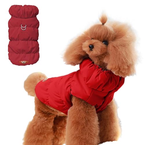 Sghtil Winterkleidung für Hunde, Winterkleidung für Hunde, Pullover, Jacke für kaltes Wetter, Wintermantel für Hunde, Kleidung für Haustiere, Schneejacke von Sghtil