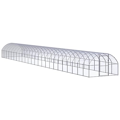 ShGaxin Outdoor-Hühnerstall, Kaninchenstall, Legenester Für Hühner, Hühnerhaus, 3x24x2 m Verzinkter Stahl von ShGaxin