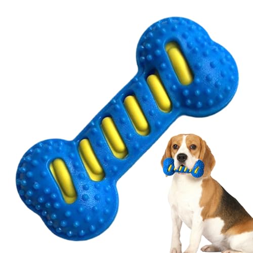 Shaersu Quietschendes Hundespielzeug Für Starke Kauer - Knochen Beissring Für Welpen,Interaktives Kauspiel Zur Belohnung Für Drinnen Und Draussen Shaersu Quietschendes Hundespielzeug Für Starke Kauer - Knochen Beissring Für Welpen,Interaktives Kauspiel Zur Belohnung Für Drinnen Und Draussen von Shaersu