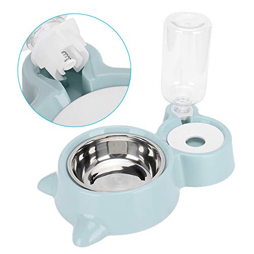 CHENGGONG Haustier-Feeder, Hunde-Wasser-Feeder, große Kapazität für Hunde, Blue von Shanrya