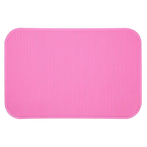 Ichiias Pet Grooming Pad rutschfeste Gummimatte für den Hundetisch-Trainingstisch(Rosa) von Shanrya