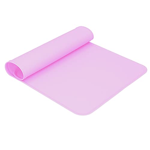 Pet Bowl Mat, faltbare, starke Tierfutterunterlage für Haustiere(Rosa) von Shanrya