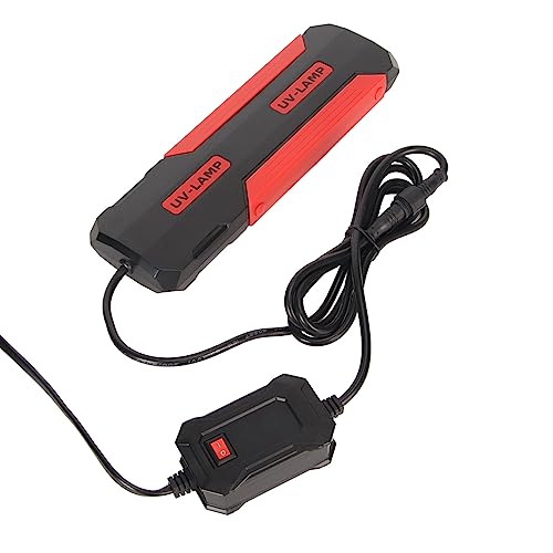 Sauberes Aquariumlicht, Starke Saugkraft. Intelligentes 9W 220V Aquarium-Tauchlicht für Teich (EU-Stecker 220 V) von Shanrya