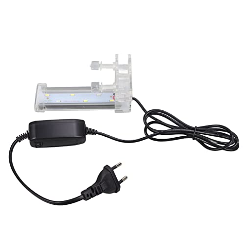 Shanrya Aquarium-Licht, EU-Stecker 220 V Aquarium-Clip-Lampe Wasserdicht für Aquarium (WH-120) von Shanrya