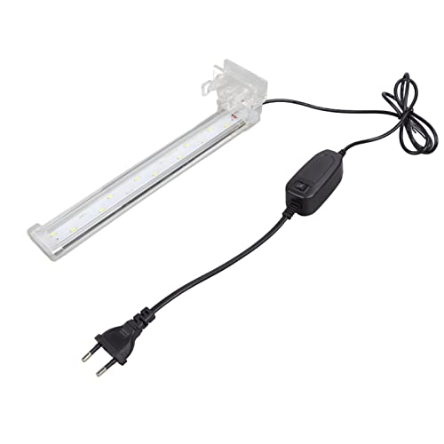 Shanrya Aquarium-Licht, EU-Stecker 220 V Aquarium-Clip-Lampe Wasserdicht für Aquarium (WH-260) von Shanrya