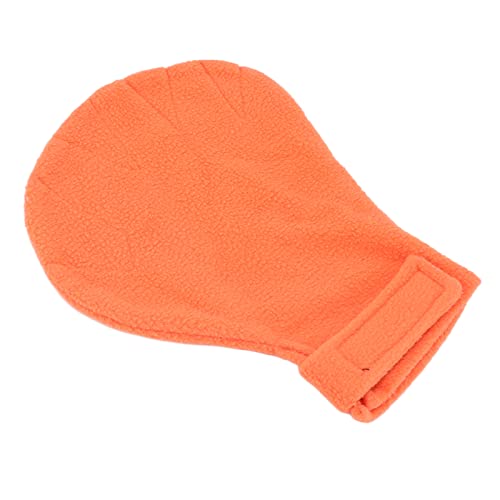 Shanrya Sugar Glider Bonding Glove, Bequemer und Vielseitiger Plüsch-Beruhigungshandschuh für Kleintiere für Sugar Glider (Orange) von Shanrya