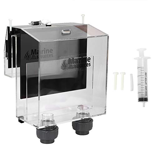 Shanrya Überlaufbox, Aquarium-Luftpumpen Acryl Zum Aufhängen Überlaufbox Self-Start Überlaufbox, Aquarium-Wasserkreislauf-Siphon Externes Hängendes Filtrationswasser für Fische von Shanrya