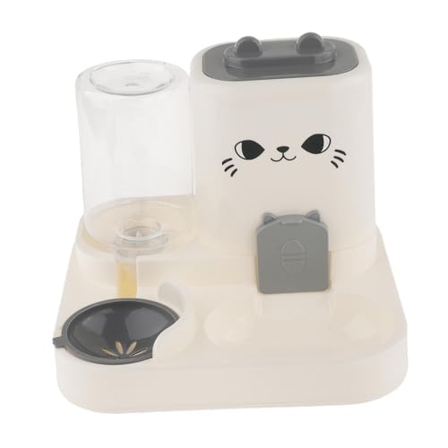 Sharplace 2-in-1-Futterautomat für Haustiere, Wasserspender, tragbar, Reisezubehör, Katzenfutternapf, Futterbehälter für Kätzchen, kleine Hunde, Grau Sharplace 2-in-1-Futterautomat für Haustiere, Wasserspender, tragbar, Reisezubehör, Katzenfutternapf, Futterbehälter für Kätzchen, kleine Hunde, Grau von Sharplace