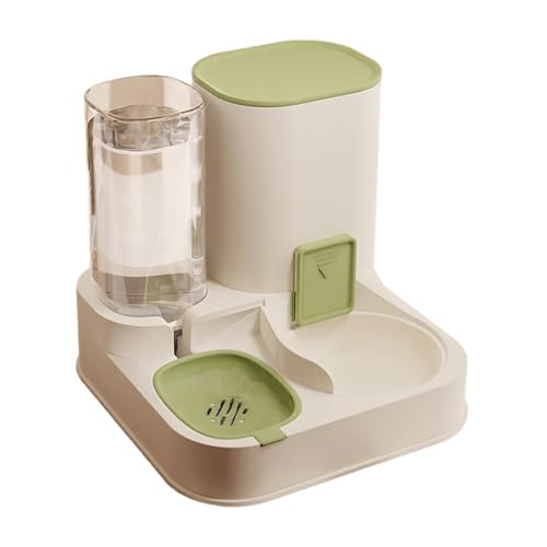 Sharplace Gravity Pet Self Feeder Trockenfutternapf und Tränkezubehör, Reisefutterspender und Wasserspender für Katzen und Hunde, Rosa S von Sharplace