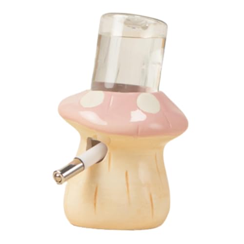 Sharplace Hamster -Wasserflasche mit Standhalter trinkt, kreativ, kleines Haustier liefert für kleine Tiere Chinchilla Frettchen, Rosa von Sharplace