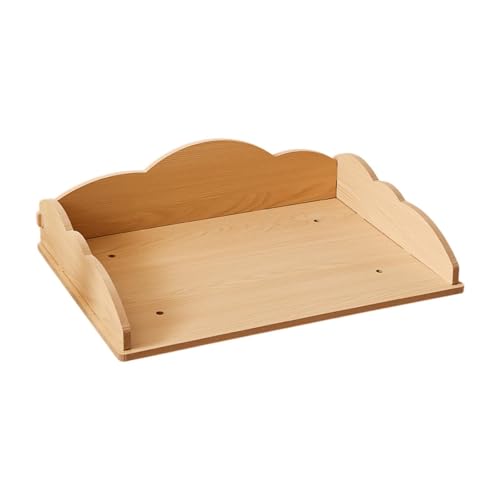 Sharplace Hölzerne Katzenbett Kätzchen Kratzbett Haustiermöbel Katzenmöbel Innenkatze Rest BELET für Welpen Kaninchen kleine Tiere Innenkatzen Katzen, 51x36x14cm von Sharplace