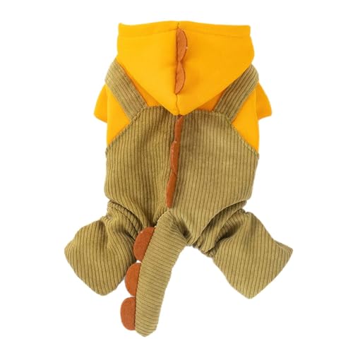 Sharplace Hunde-Kapuzenpullover, Hunde-Halloween-Kostüm, bequem mit Schnalle, Kleidung, Hunde-Sweatshirt, Hunde-Winterjacke für Picknicks, Joggen, Wandern, XL von Sharplace