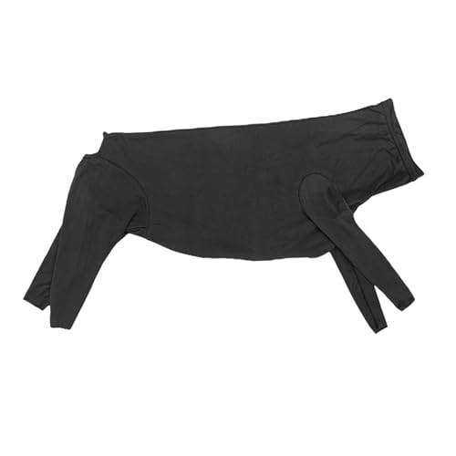 Sharplace Hunde-Shirt, Hunde-Bodysuit, mittelgroßer großer Hund, langärmelig, Ganzkörper-Schuppenanzug, elastischer Hundeanzug, schnell trocknend, vollständig von Sharplace