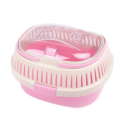 Sharplace Käfig für Kleintiere, Reisetasche, Auslaufkäfig für Meerschweinchen, leichte Hamster-Reisetragetasche für Frettchen, Kleintiere, ROSA von Sharplace