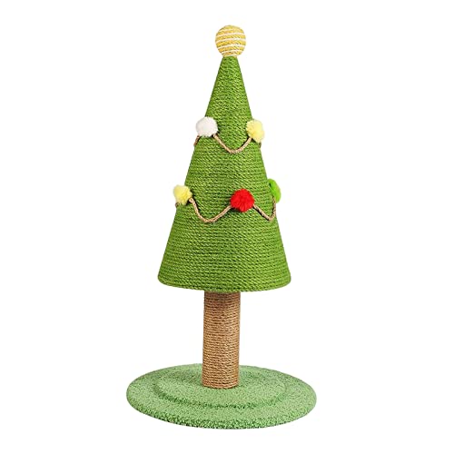 Sharplace Kratzbaum für Katzen, Kratzbaum, dekorativer Weihnachtsbaum für den Kätzchenhof von Sharplace