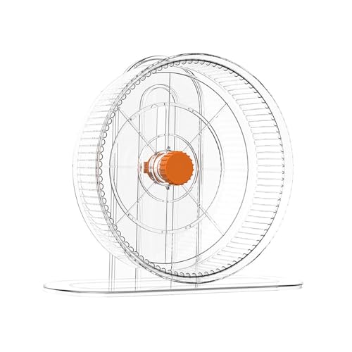 Sharplace Laufrad für Hamster, Hamsterläufer, leiser Sport, Verstellbarer Ständer, Aktivitäts-Joggingrad, Jogging-Spielzeug für Mäuse, Ratten, Igel, Raddurchmesser21cm von Sharplace