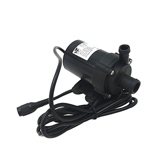 Sharplace Leistungsstarke Wasserpumpe für Aquarium und Klimaanlage, 12V/24V, 240/600/900/1000L, 12V/3.6W-1000L/H von Sharplace