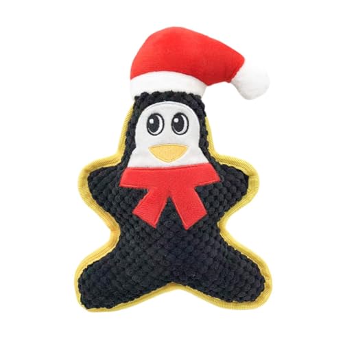 Sharplace Quietschspielzeug für Hunde, Plüsch-Hundespielzeug, beschäftigt sie, Quietschspielzeug für Welpen, süß, weihnachtlich, für kleine, Pinguin Sharplace Quietschspielzeug für Hunde, Plüsch-Hundespielzeug, beschäftigt sie, Quietschspielzeug für Welpen, süß, weihnachtlich, für kleine, Pinguin von Sharplace