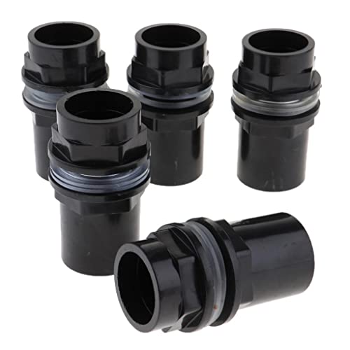 Sharplace Rese5pcs Steckdosenadapter Aquarium Schlauchanschlüsse Aquariumrohr, 32mm von Sharplace