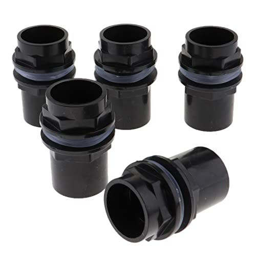 Sharplace Rese5pcs Steckdosenadapter Aquarium Schlauchanschlüsse Aquariumrohr, 40mm von Sharplace