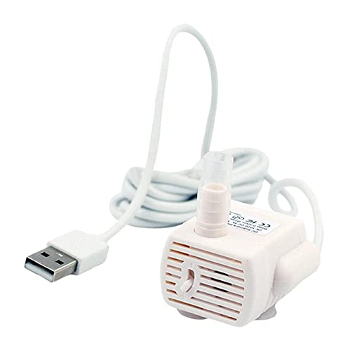 Sharplace USB-Wasserpumpe, Wasserpumpe für Springbrunnen, Tauchwasserpumpe V, einstellbare Durchflussrate von Sharplace