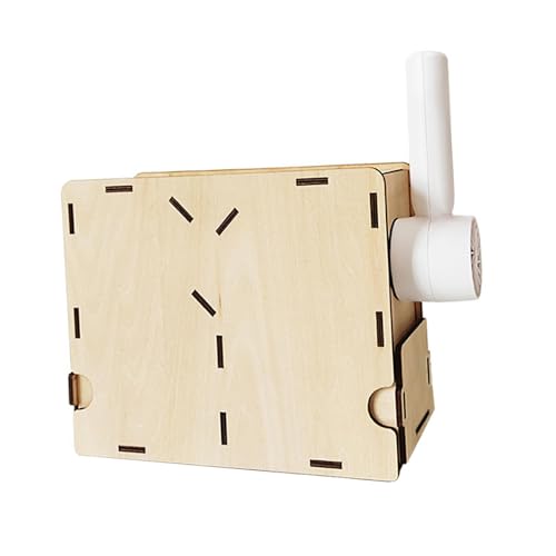 Sharplace Wind Sheller DIY Holzmontagebox mit Lüfter Splitter Separator Getreideblasmaschine für Park Haushaltsläden Bauernhof Hof von Sharplace