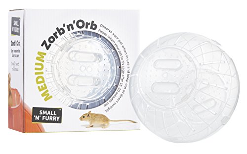 Zorbing 'n' Orb Joggen Travel Play Ball Hamster Mäuse Ratten Degus Gerbils von Sharples N Grant