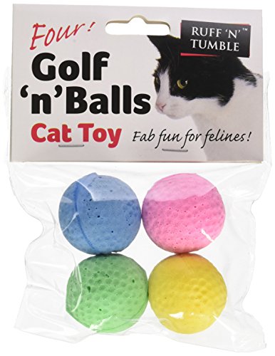 RUFF 'N' TUMBLE Golfbälle Golf 'n' Balls, 4 Stück von Sharples