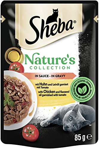 SHEBA® Portionsbeutel Nature's Collection in Sauce mit Huhn 1 x 85g von Sheba