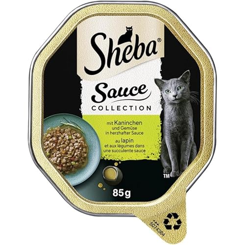 SHEBA® Schale Sauce Collection mit Kaninchen und Gemüse 1 x 11 x 85g von Sheba