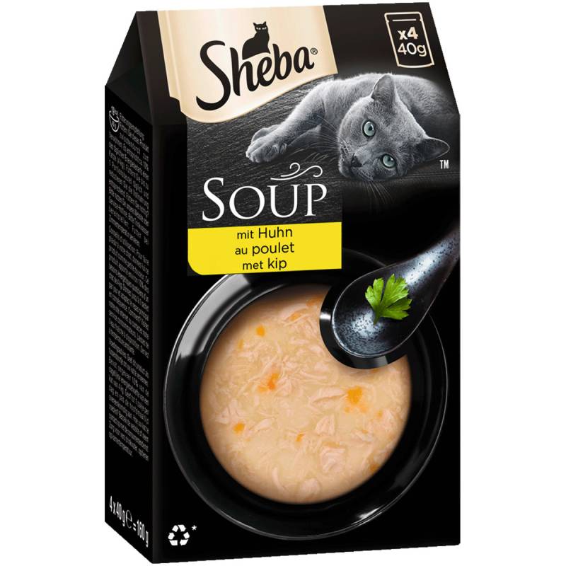 SHEBA Soup mit Huhn 4x40g von Sheba