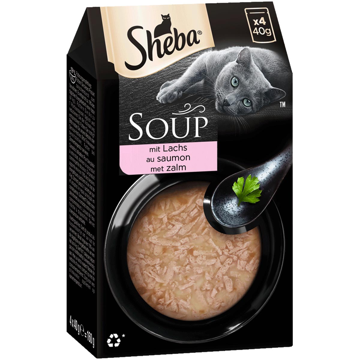 SHEBA Soup mit Lachs 32x40g von Sheba