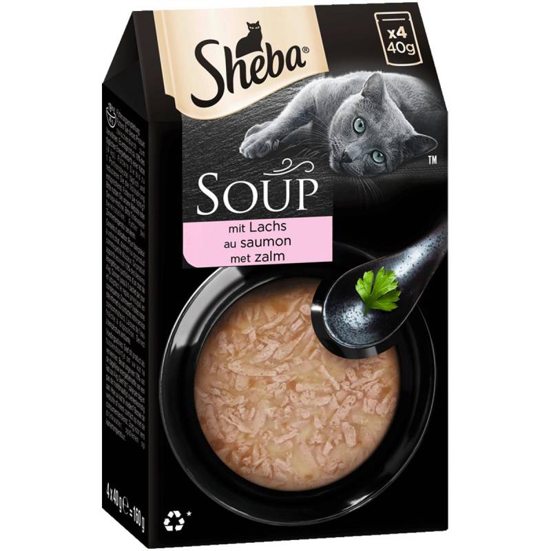 SHEBA Soup mit Lachs 32x40g von Sheba