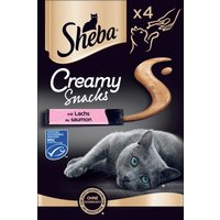 Sheba Beutel Creamy Snacks Lachs 44x12 g von Sheba