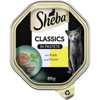 Sheba Classics in Pastete 22x85g Kalb & Huhn von Sheba