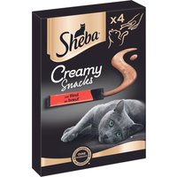 Sheba Creamy Snacks - 44 x 12 g Rind von Sheba