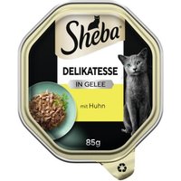 Sheba Delikatesse in Gelee 22x85g Huhn von Sheba