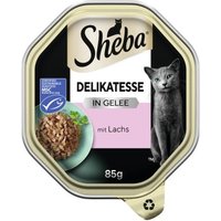 Sheba Delikatesse in Gelee 22x85g Lachs von Sheba