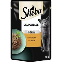 Sheba Delikatesse in Gelee 28x85 g Truthahn von Sheba