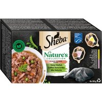 Sheba Multipack Nature's Collection in Sauce 8x85g Feine Vielfalt (MSC) von Sheba